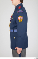 Photos Historical Officer man in uniform 2 Blue jacket Czechoslovakia Officier Uniform upper body 0001.jpg